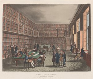 Kraliyet Kurumu, Albemarle Caddesi, 1 Mayıs 1809., 1 Mayıs 1809. by Joseph Constantine Stadler