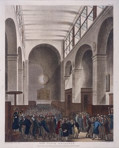 Borsa, Bartholomew Lane, Londra, 1809