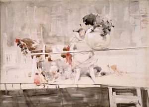 Barnet Fuarı by Joseph Crawhall