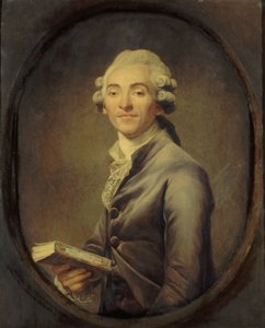 Bernard-Germain-Etienne de la Ville-sur-Illon, Lacépède Kontu 1756-1815, c. 1785. by Joseph Ducreux
