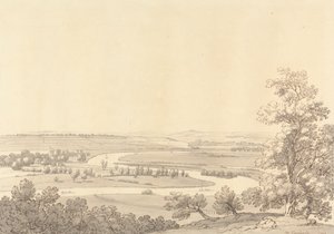 Thames Nehri üzerinde Cookham, Berkshire by Joseph Farington