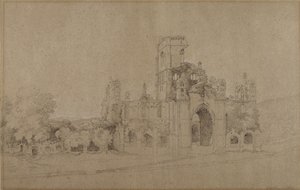 Kirkstall Manastırı by Joseph Farington
