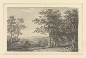Rydal'dan Windermere'e bakan manzara by Joseph Farington