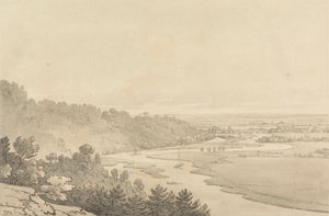 Cliveden'den Taplow ve Maidenhead'in görünümü by Joseph Farington