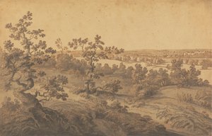 Windsor'un görünümü by Joseph Farington