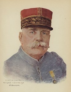 Joseph Joffre, Fransız general (renkli taş) by Joseph Felix Boucher