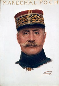 Mareşal Ferdinand Foch'un portresi
