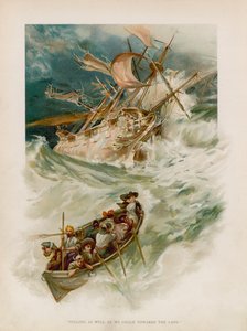 Robinson Crusoe için İllüstrasyon