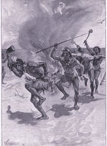 Hepsi bir ateşin etrafında dans ediyorlardı (lito)