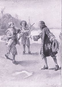 Kollarını yurtdışına attı ve beni kucaklamak için öne çıktı (litho) by Joseph Finnemore