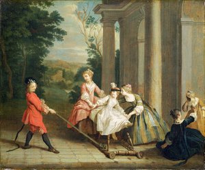 Hobi Atıyla Oynayan Çocuklar, c.1741-47