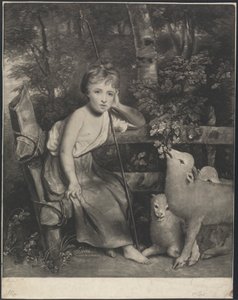 Bayan Mary Palmer "Genç Çoban" olarak
