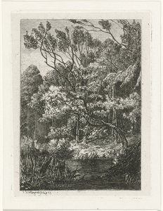 Orman manzarası by Joseph Hartogensis