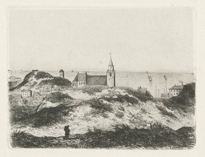 Scheveningen manzarası by Joseph Hartogensis