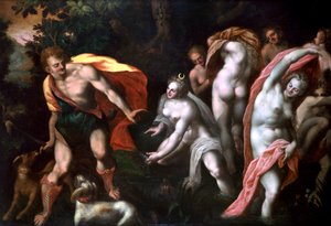 Diane ve Acteon, c1584-1609