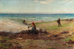 Kelp Burning (tuval üzerine yağlı boya)