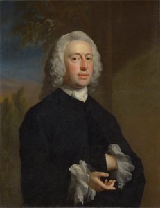 Siyah Giyen Bilinmeyen Bir Adam by Joseph Highmore