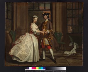 Yazlık Evdeki Pamela ve Bay B., Samuel Richardson (1689-1761) tarafından yayınlanan 