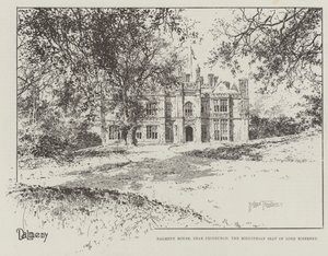 Dalmeny Evi, Edinburgh yakınlarında, Lord Rosebery