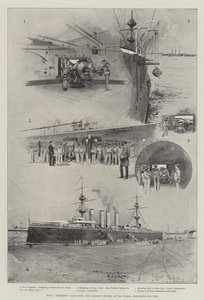 HMS Terrible, 14.220 Ton, Dünyanın En Büyük Kruvazörü, Savaşa Hazırlanıyor