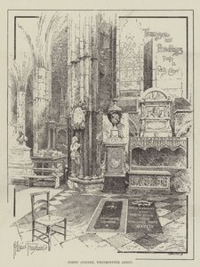 Şair Köşesi, Westminster Abbey by Joseph Holland Tringham
