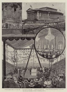 York Dükü ve Düşesi Liverpool'da, 10 Eylül by Joseph Holland Tringham