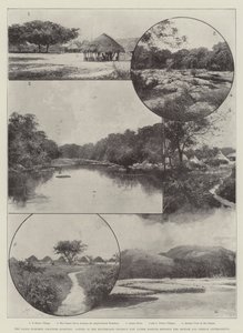 Lagos-Dahomey Sınır Sorunu, Hinterland Bölgesindeki Sahneler Artık İngiliz ve Fransız Hükümetleri Arasında Anlaşmazlık Altında by Joseph Holland Tringham
