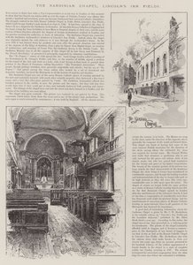 Sardunya Şapeli, Lincoln's Inn Fields by Joseph Holland Tringham