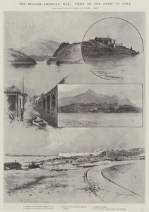 İspanyol-Amerikan Savaşı, Küba Sahilinde Görüşler by Joseph Holland Tringham