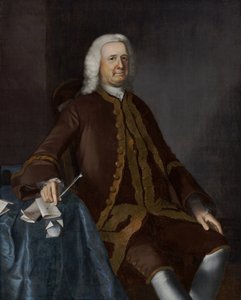 Albay Theodore Atkinson, 1760 by Joseph Jonathan Blackburn