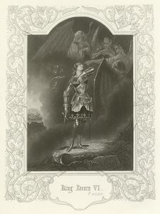 King Henry VI, Act V, Scene III  by Joseph Kenny Meadows