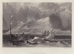 Cebelitarık (renkli taş) by Joseph Mallord William (after) Turner
