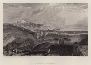Jaffa, Joppa (renkli taş) by Joseph Mallord William (after) Turner