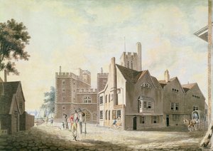 Başpiskopos Sarayı, Lambeth'ten Bir Görünüm by Joseph Mallord William Turner