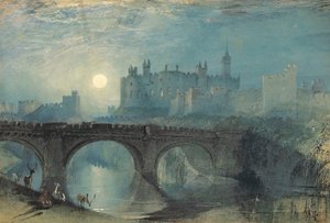 Alnwick Kalesi, c. 1829 by Joseph Mallord William Turner