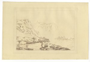Yorkshire Sahili (gravür) by Joseph Mallord William Turner