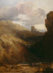 Dolbadarn Kalesi by Joseph Mallord William Turner