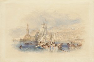 Cenova, 1832 dolayları by Joseph Mallord William Turner