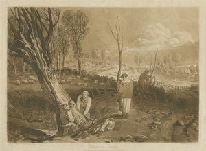 Korunma ve Hendek Açma, c.1860 by Joseph Mallord William Turner