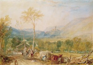 Hornby Kalesi by Joseph Mallord William Turner