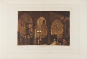 Bir Kilisenin İçi, Liber Studiorum