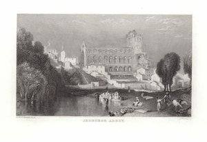 Jedburgh Manastırı by Joseph Mallord William Turner