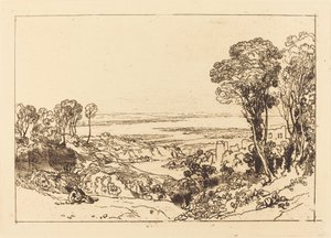 Severn ve Wye Kavşağı by Joseph Mallord William Turner