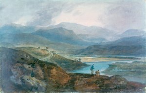 Göl, İskoçya, 1801-1802. by Joseph Mallord William Turner