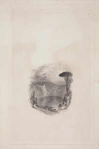 Nemi Gölü (Broadley'nin Şiirleri) by Joseph Mallord William Turner