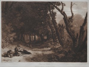 Çalışmalar Kitabı: Procris ve Cephalus by Joseph Mallord William Turner