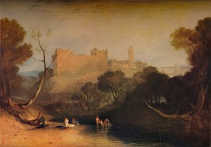 Linlithgow Sarayı, İskoçya, c1810, 1938 by Joseph Mallord William Turner