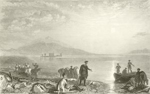 Loch Leven Kalesi by Joseph Mallord William Turner