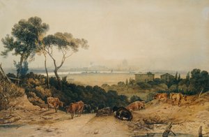 Londra: Sonbahar Sabahı by Joseph Mallord William Turner