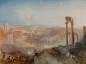 Modern Roma, Campo Vaccino by Joseph Mallord William Turner